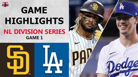 San Diego Padres and Los Angeles Dodgers meet in game 2 of series